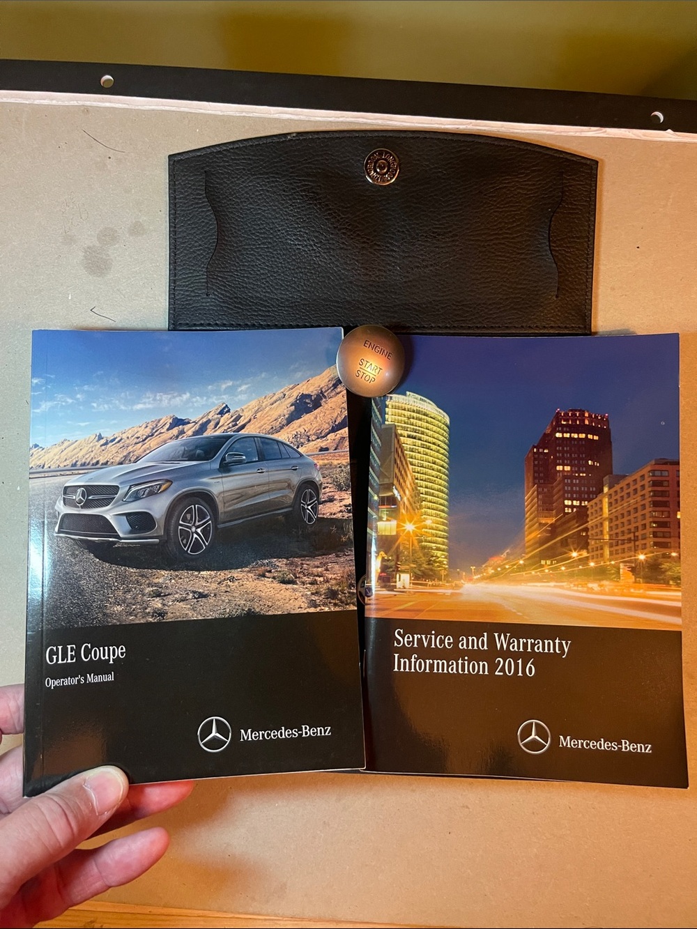 2016 Mercedes GLE Coupe Owner Manuals Set in Black